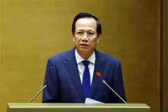 Le ministre du Travail, des Invalides et des Affaires sociales, Dao Ngoc Dung. Photo : VNA