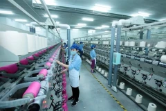 Lignes de production de Jasan Textile et Dyeing Vietnam. (Photo : AVN)