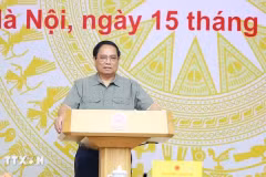 Le Premier ministre Pham Minh Chinh. Photo : VNA