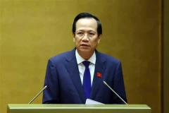 Le ministre du Travail, des Invalides et des Affaires sociales, Dao Ngoc Dung. Photo : VNA