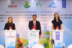 Lors de la cérémonie de lancement de l'Initiative. Photo : VNA