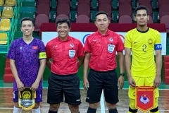 L'arbitre Truong Quoc Dung participera à la Coupe du Monde de Futsal de la FIFA en septembre, sa deuxième fois en tant qu'officiel lors du tournoi. (Photo : AVN)