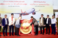 Vietjet ouvre une nouvelle route reliant Hô Chi Minh-Ville à Vientiane