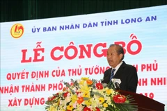 Tân An répond aux normes de la nouvelle ruralité