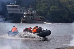 Quatre pays riverains du Mékong commencent leur 91e patrouille commune