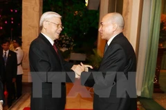 Le leader du PCV adresse ses remerciements au roi Norodom Sihamoni