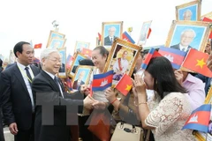 Le secrétaire général du PCV termine sa visite d’Etat au Cambodge