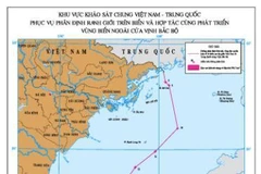 Le Vietnam et la Chine négocient sur la zone à l’extérieur du golfe du Bac Bô