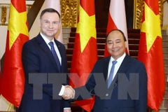 Entrevue le PM Nguyen Xuan Phuc et le président polonais Andrzej Duda