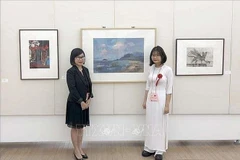 Un tableau d’une lycéenne vietnamienne présenté au Japon