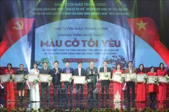 Remise des prix du concours des connaissances sur le Parti 