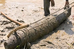 Une bombe d’environ 230 kg neutralisée à Quang Tri