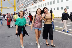 Plus de 2 000 croisiéristes arrivent à Da Nang le premier jour de l’An