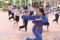 À Hô Chi Minh-Ville, le Vovinam fait ses classes