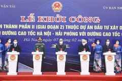 Lancement de la 2e phase de la route reliant les autoroutes Hanoï-Hai Phong et Cau Gie-Ninh Binh