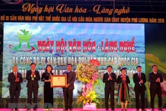 La fête de prière pour une bonne récolte de l’ethnie San Chay inscrite au patrimoine national