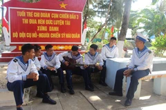 La vie quotidienne des soldats au district insulaire de Truong Sa 