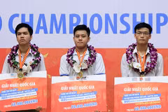 Trois candidats vietnamiens à la finale du concours mondial d’informatique bureautique