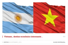 La presse argentine salue les réalisations économiques du Vietnam