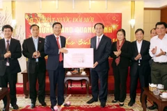 Le général Trân Dai Quang présente ses vœux du Têt à Quang Ninh