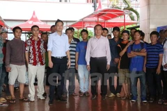 Cinquante-sept pêcheurs arrêtés en Indonésie rapatriés au Vietnam
