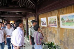 L’exposition ​"Huê sous l'oeil des peintres d'aquarelles étrangers 2016​"