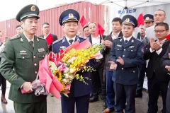 Le navire 46305 des Garde-côtes chinoises à Hai Phong