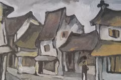 Les rues de Hanoï en peinture