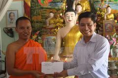Vinh Long : félicitations aux Khmers à l’occasion de la fête Chôl Chnam Thmây