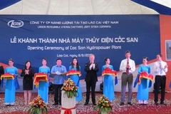 Inauguration d’une centrale hydroélectrique de 50 millions de dollars à Lao Cai