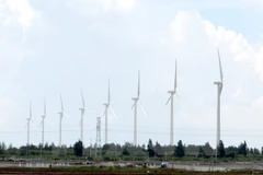 Inauguration du parc éolien de Bac Lieu