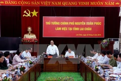 Le Premier ministre Nguyen Xuan Phuc en tournée à Lai Chau