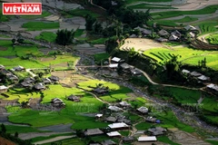 La saison des pluies dans la vallée de Khau Pha