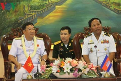 Les Marines vietnamienne et cambodgienne renforcent leur coopération