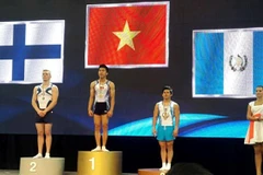 World Challenge Cup: les gymnastes vietnamiens gagnent deux médailles d’or