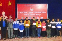 Activités caritatives au profit des familles méritantes à l’occasion du Nouvel An