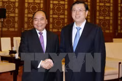 Activités du Premier ministre Nguyen Xuan Phuc à Pékin
