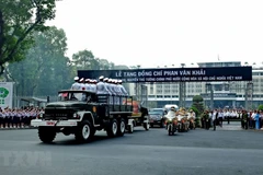 La cérémonie en mémoire de l'ancien Premier ministre Phan Van Khai à Hanoi et à HCM-Ville