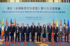La 15e réunion des hauts officiels de l’ASEAN et de la Chine sur l’application de la DOC