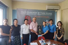Une délégation syndicale du Vietnam en visite de travail en Grèce