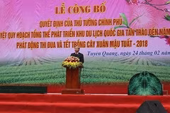Publication du plan d’aménagement de la zone touristique nationale Tân Trào-Tuyên Quang