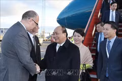 Le PM arrive à Copenhagen pour le Sommet du P4G et une visite officielle au Danemark