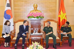 Vietnam-R. de Corée : renforcement de l'échange de délégations entre les deux armées