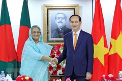 Entretien entre le président Trân Dai Quang et la PM bangladaise Sheikh Hasina