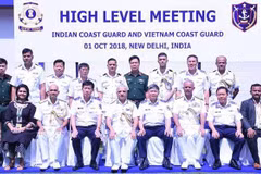Un navire de la Garde-côte du Vietnam en visite en Inde