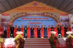 Ouverture de l'exposition internationale Vietbuild Can Tho 2018