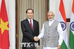 Entretien entre le président vietnamien et le Premier ministre indien