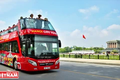 Des bus à deux étages pour les touristes à Hanoï