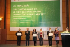 Remise du prix national 2017 de l'efficience énergétique