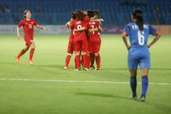 Football féminin: le Vietnam se qualifie pour les quarts de finale des ASIAD 2018